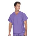 thumbnail image 1 of Landau Essentials Haut de Sarrau à Encolure en V : 1 Poche, Réversible, Unisexe, Coupe Classique Décontractée Sarraus Médicaux 7502, 1 of 1