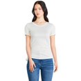 thumbnail image 1 of George Women's Side Ruched Tee, 1 of 6