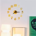 thumbnail image 2 of House with A Clock in the Walls 3D Diy Roman Numbers Acrylic Mirror Wall Sticker Clock Home Decor Mural Decals Stick on Mirrors for Wall Decor Acrylic Mirror Wall Stickers, 2 of 3