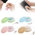 thumbnail image 4 of Piwvid Phone Screen Cleaner, Mobile Phone Screen Wipe, Portable Mobile Screen Cleaning Cloths Wiper Eye Glasses Cleaning Tools for Camera Lens Glasses Bag Key Pendant, 4 of 9