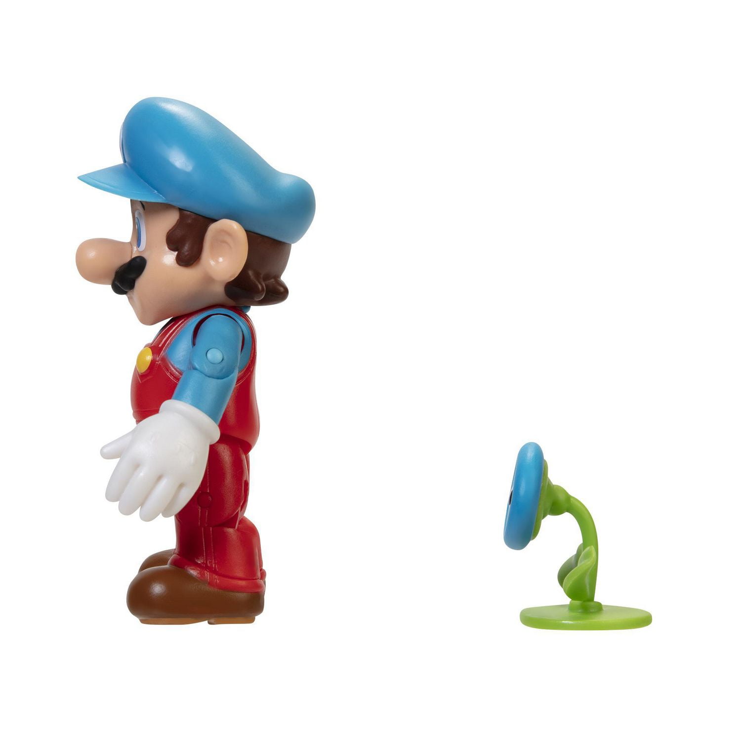 Figures 4 pouces du Monde de Nintendo - Mario de glace avec fleur de glace