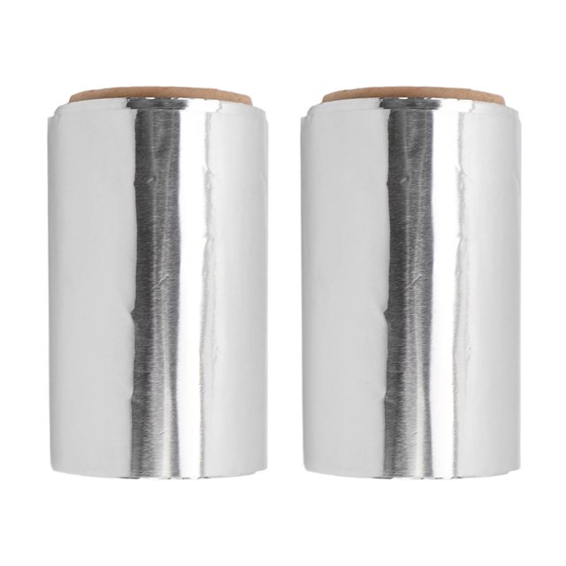 Manicure Removal Foil, Nail Foil Wraps Small Compact Convenient Paper Outlet Sawtooth Opening Silver For Home
