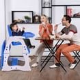 thumbnail image 3 of Costway 3 in 1 Baby High Chair Convertible Play Table Booster Toddler Tray, 3 of 10