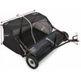 thumbnail image 1 of QinaQin 42 Inch Tow Behind Lawn Sweeper, Heavy Duty, Black, 1 of 7