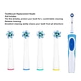 thumbnail image 3 of Replacement Brush Heads, Effective Cleaning Gentle Fine Bristles Simple Access 4PCS Electric Toothbrush Head  for P2500 P3000 P4000, 3 of 7