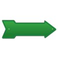 thumbnail image 1 of SignMission P-ARROW-999837 6 x 18 in. Wide Green Arrow Sign, 1 of 4
