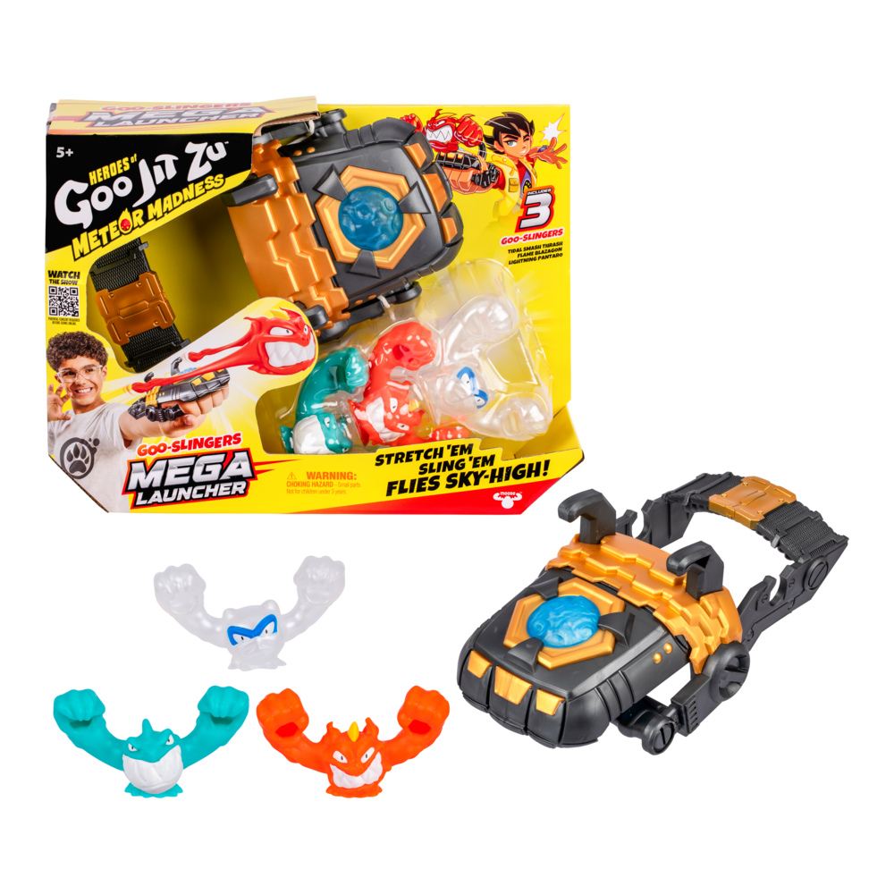Héros de Goo Jit Zu Meteor Madness Goo Slingers Mega Launcher