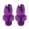 thumbnail image 1 of 2pcs Bicycle Brake Lever Adjusting Screws Bike Shifter Cable Adjuster Bolts M10 Purple, 1 of 10