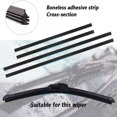 thumbnail image 3 of CHUANK 4pcs Wiper Replacement Blades Refills Windshield Wiper Blades Refills Wiper Rubber Strips, 3 of 6
