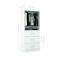 thumbnail image 2 of Pur by Bestar 36" Storage Unit with 3-drawer Set, 2 of 4
