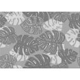 thumbnail image 1 of Ahgly Company Tapis d'Intérieur Rectangulaire Transitionnel Gris Argenté Lavable à la Machine, 7 Pieds x 10 Pieds, 1 of 7