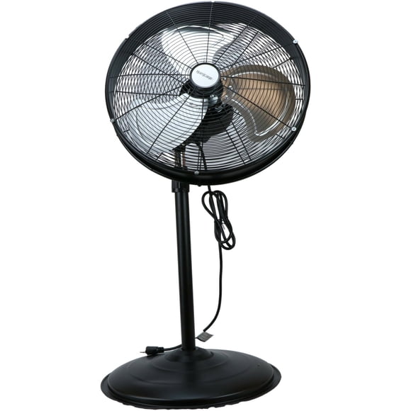 Hurricane Pro Series Ventilateur sur Pied Oscillant à Grande Vitesse de 20 Pouces, Noir