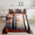 thumbnail image 2 of Erosebridal Autumn Fall Bedding Twin Comforter Set,Botanical Branches Down Comforter,Plants Bedroom Decor,Reversible,Lightweight,2-Piece, 2 of 7