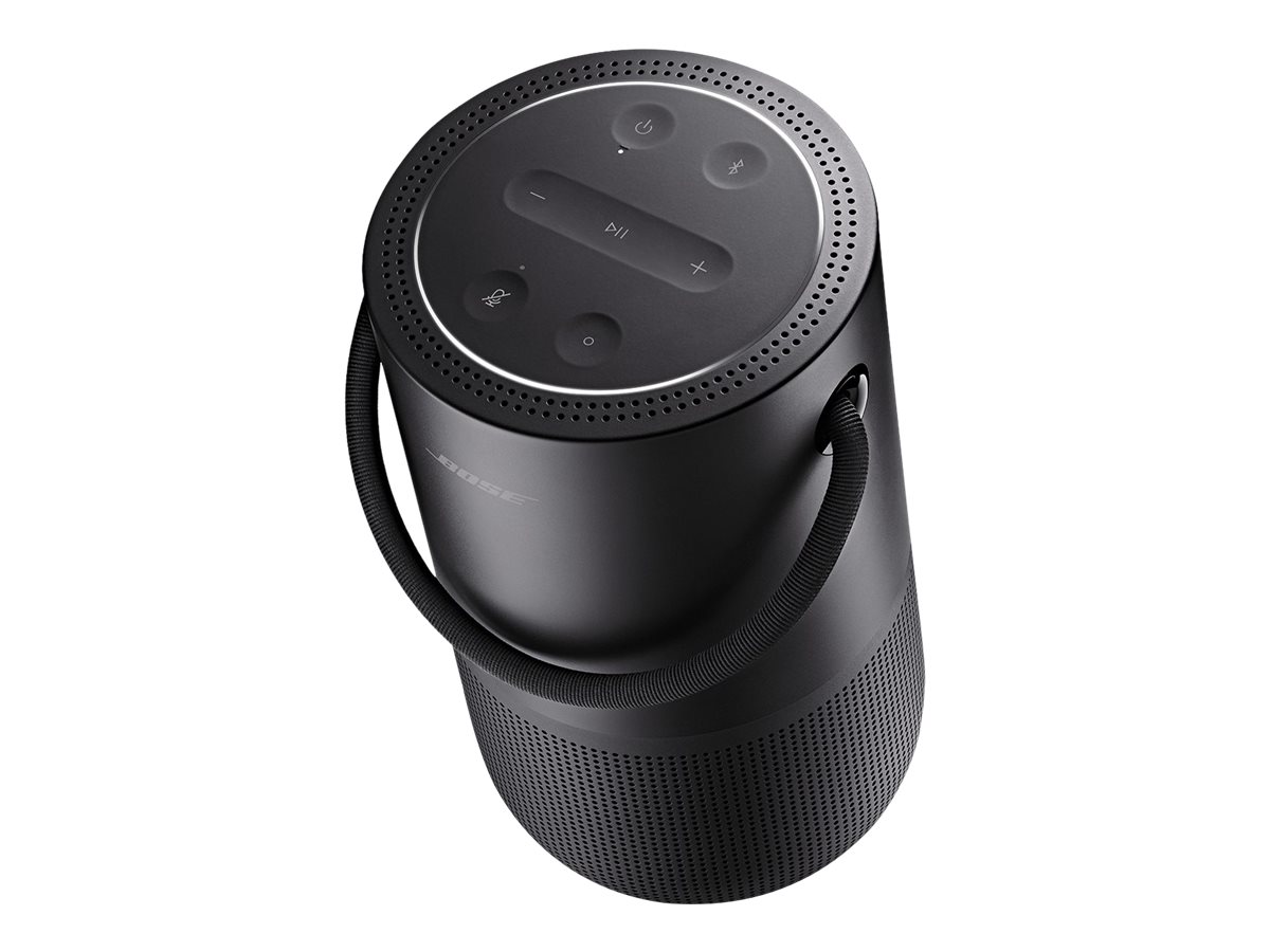 Bose Portable Home Speaker - Smart Speaker - Bluetooth, Wi-Fi - triple Noir