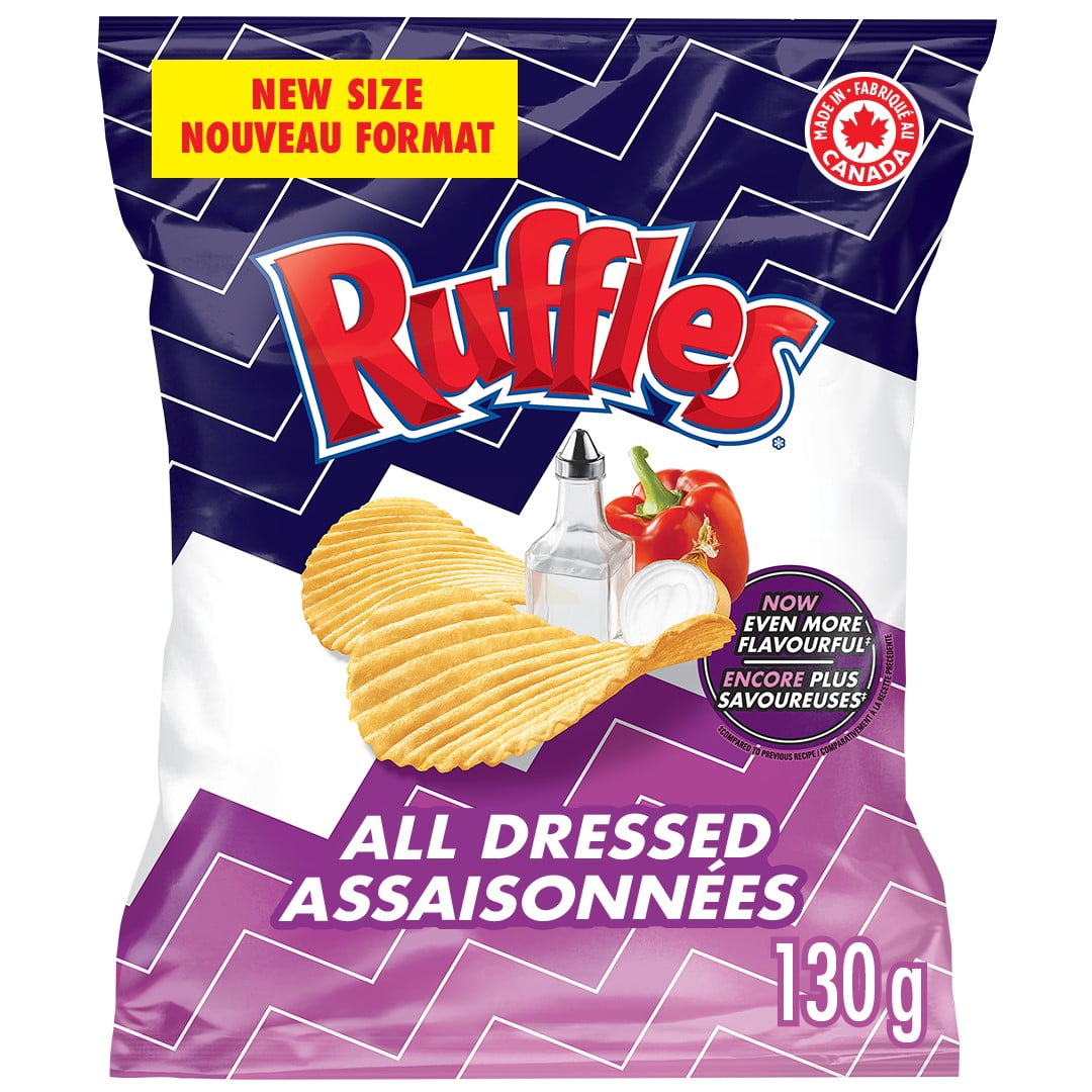 Ruffles All Dressed Flavoured Potato Chips