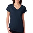 thumbnail image 2 of Gildan T-Shirt Ajusté à Col en V pour Femmes SoftStyleÂ® 7,5 Oz./verge Lin., 2 of 7