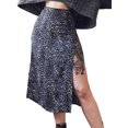 thumbnail image 4 of Wangsaura Ladies Summer Leopard Print/Floral Print High Waist Skirt, 4 of 5