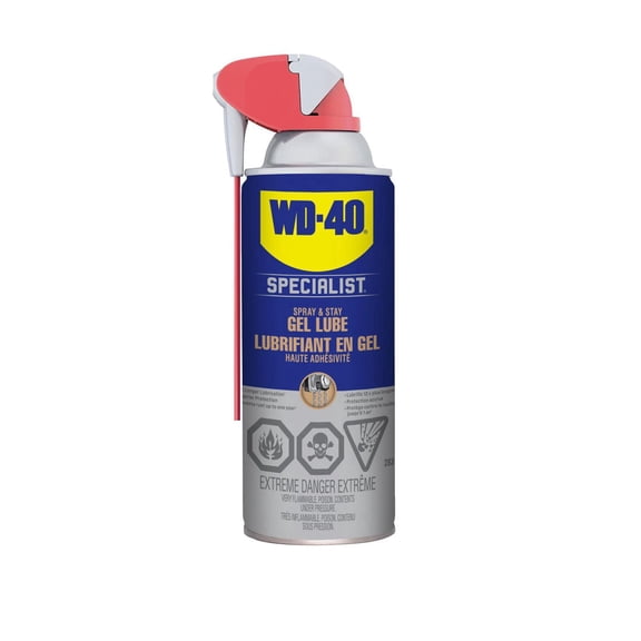 WD-40 Specialist Spray and Stay Gel Lubricant 283 gr