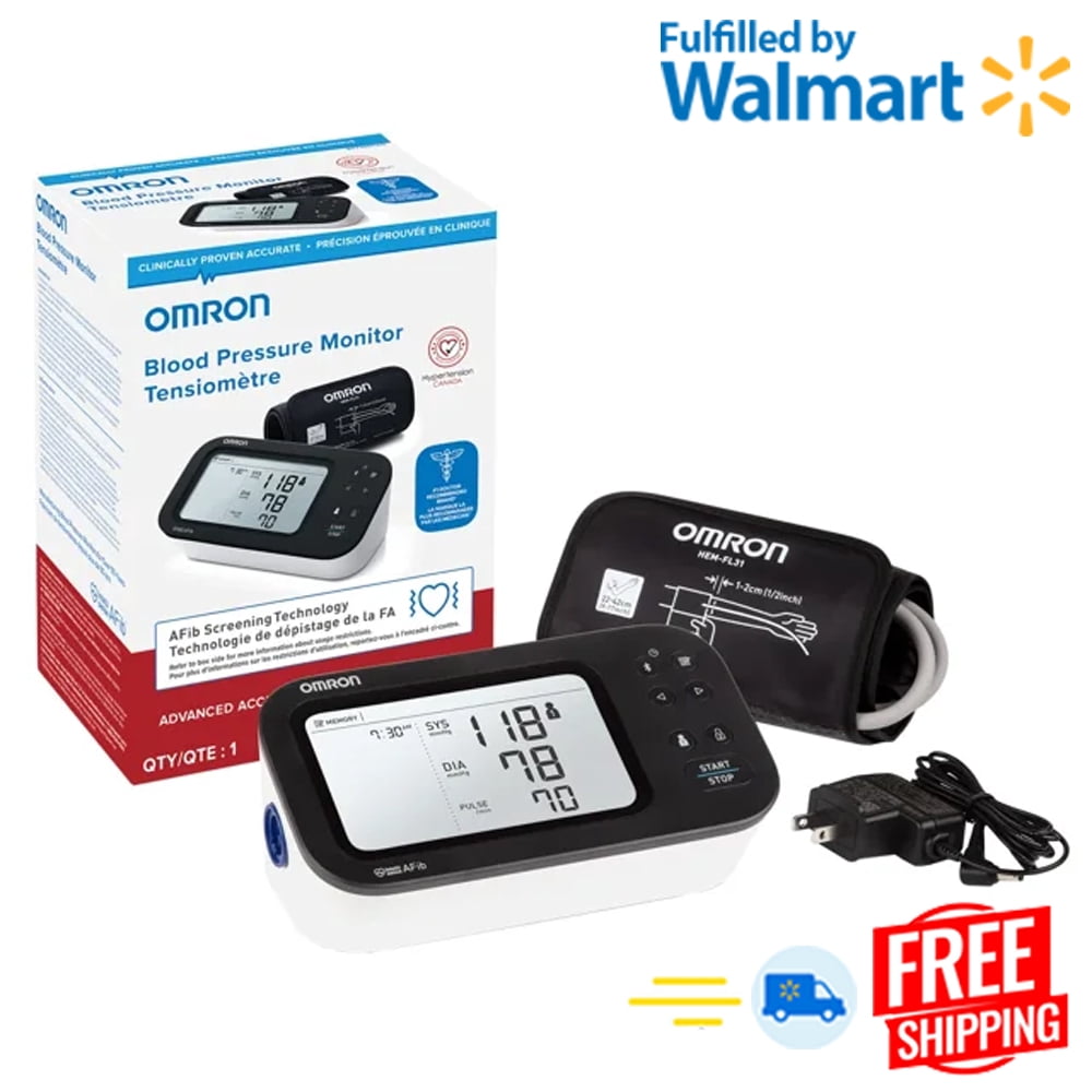 Omron BP-7365 Blood Pressure Monitor with Afib Screening technology