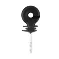 thumbnail image 1 of Fence Insulator,50 Pcs/Set Black Screw Electric Fence Insulator Electric Fence Accessories Power Packed Performance, 1 of 10