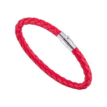 mmirethe Bracelet Tressé Festival Fête Rendez-Vous Voyage Plage Bureau Boutique Décoration Bracelet Moderne Simple Bijou Femme Homme Rouge