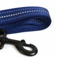 thumbnail image 3 of One Paw, Dotted Nylon Dog Leash with Metal Snap Hook, Blue, 6ft, 3 of 3