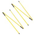 thumbnail image 4 of S SÉRENABLE 2 Pièces Bâtons d'Alignement de Golf 48 Pouces pour Swing Pratique Swing de Golf Mettre Jaune, 4 of 9