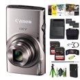 thumbnail image 1 of Canon IXY 650 Appareil Photo Numérique Zoom 12x Argent Ensemble Double Kit 64 Go (Modèle International), 1 of 9