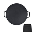 thumbnail image 2 of Plaque de Barbecue Ronde, Poêle de Gril BBQ Coréenne Plateau de Grillade Coréen Gril BBQ Coréen Robuste et Durable, 2 of 8