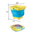 thumbnail image 2 of Multifunctional Foldable Beach Bucket Sand Toy For Kids Plastic Sand Bucket Expandable Sand Pail, 2 of 3