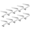 thumbnail image 1 of Unique Bargains 8.2x7mm Kayak Paddle Snaps, Hollow Button Single Pin Lock Tube Spring Clips for Tent Pole, 10 Pack, 1 of 6