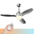 thumbnail image 1 of Costway Ventilateur de Plafond 48 Pieds' avec Lumière DEL à Intensité Réglable, Pales Modernes Réversibles, Télécommande, 1 of 9