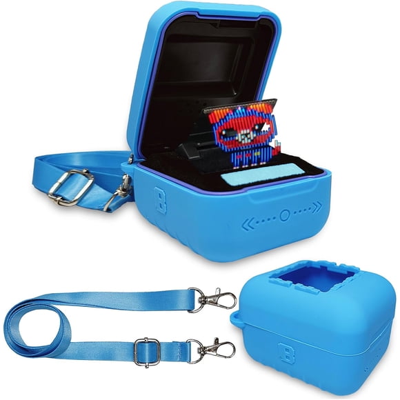 Étui en Silicone pour Jouet Interactif Bitzee Animal de Compagnie Numérique et Étui, Housse de Protection pour Accessoires d'Animaux Électroniques Virtuels Bitzee (pour 15 Animaux Originaux)