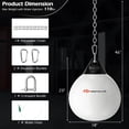 thumbnail image 3 of Goplus 18" 110Lbs Heavy Water Filled Punching Aqua Training Boxing Bag Home Gym Hook, 3 of 10