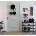thumbnail image 2 of Key Holder Metal Wall Mounted Keys Hook Home Decor Keys Rustic Western Cast Iron Key Hanger Decorative Key Organizer Rack, 2 of 5