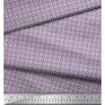 thumbnail image 3 of Soimoi Velvet Fabric Geometric Small Print Fabric by Yard 58 Inch Wide, 3 of 3