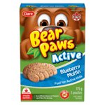 Bear Paws Active Blueberry Muffin 175g