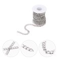 thumbnail image 4 of 1 Rouleau de Chaîne en Acier Inoxydable Accessoire de Chaîne de Bracelet Chaîne de Collier DIY, 4 of 8
