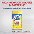 thumbnail image 4 of Lysol Disinfecting Surface Wipes, Citrus, 35 Wipes, Disinfectant, Cleaning, Sanitizing, 35 Count, 4 of 5