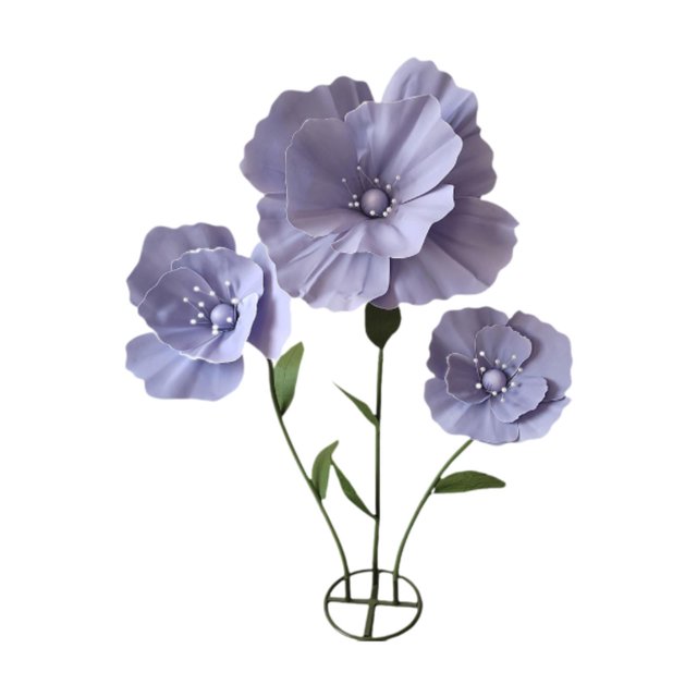 GUOOL Wedding Giant Flowers for Decoration with Standing Base for Birthday Parties