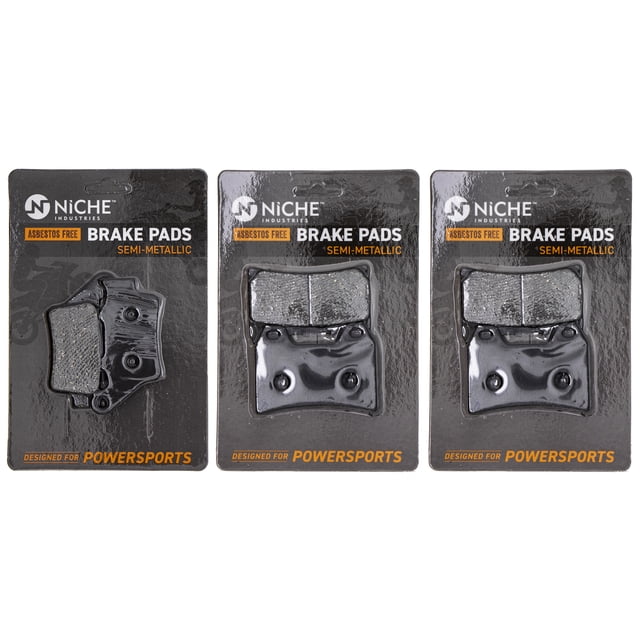 Niche Semi-Metallic Brake Pad Set for BMW F800S F800R Motorcycle MK1002784