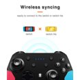 thumbnail image 3 of APPIE Manette pour Nintendo, Manette Sans Fil Pro pour Switch/Switch Lite/OLED avec Vibration Turbo Réglable, Ergonomique Antidérapante, 3 of 7