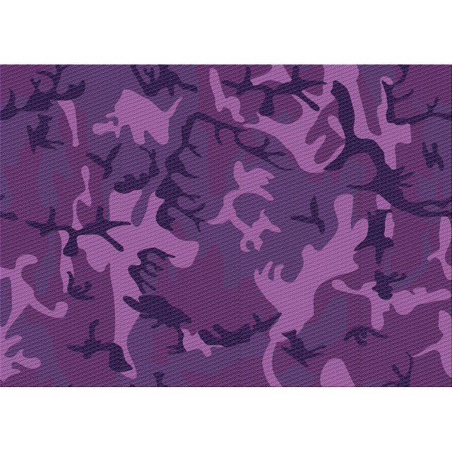 Ahgly Tapis Rectangulaire Lavable en Machine Intérieur Transitionnel Orchidée Foncée Violet, 5 Pieds x 7 Pieds