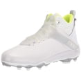 thumbnail image 1 of Under Armour Chaussure de Football pour Homme Highlight Hammer MC, Blanc (101)/blanc, 12, 1 of 7
