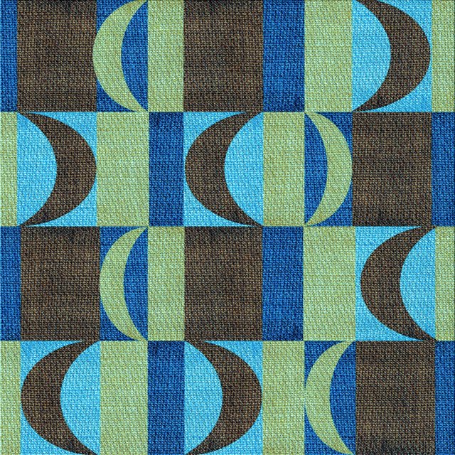 Ahgly Company Tapis d'Intérieur Lavable en Machine Carré Transitionnel Bleu Charbon, 7 Pieds Carré
