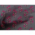 thumbnail image 4 of oneOone Cotton Poplin Fabric Leaves & Floral Block Decor Fabric Printed BTY 42 Inch Wide, 4 of 4