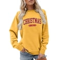 thumbnail image 1 of FYEGRE Chandail Sans Capuche à Imprimé pour Femme, Manches Longues, Col Rond, Décontracté, Doux, Confortable, Blouse, Chemise, Design Unique, Tenue Quotidienne, Vêtement pour les Amoureux de la Nature, Jaune, G, 1 of 4