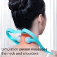 thumbnail image 4 of Neck Roller High Elasticity Anti-Slip Manual Pressure Point Therapy Neck Massage Relieve Tool for Home Use, 4 of 10