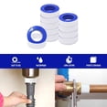 thumbnail image 4 of Home 10 Rolls Tape for Duct Tape Glue Thread Tape Plumber Tape for Shower Duct Thread White Home Decor, 4 of 9