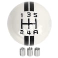 thumbnail image 2 of 5 Speed Round Ball  Knob Manual Transmission Shifter Lever Stick Head Knob For  1967 To 2018, 2 of 8